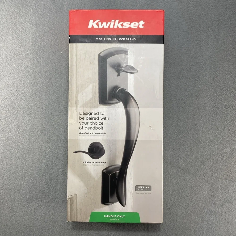Kwikset Avalon Venetian Bronze Handle With‎ Tustin Right Left-Handed Levers